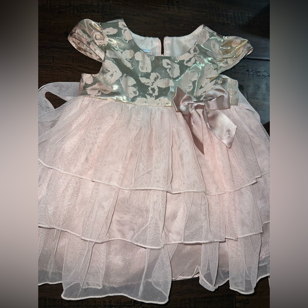 Champaign baby dress